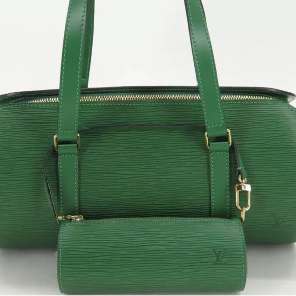 Louis Vuitton Handbags - LOUIS VUITTON SOUFFLOT BAG PURSE GREEN EPI Bag